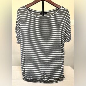 J. Roberts Gray and White Striped or navy and white striped size small